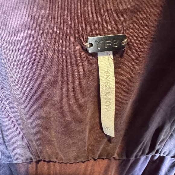 Young Fabulous & Broke Nika Cutout Maxi Dress in Plum - Picture 3 of 3